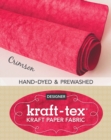 Image for kraft-tex® Roll Crimson Hand-Dyed &amp; Prewashed : Kraft Paper Fabric