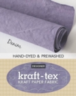 Image for kraft-tex® Roll Denim Hand-Dyed &amp; Prewashed : Kraft Paper Fabric