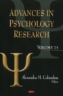 Image for Advances in Psychology Research : Volume 73