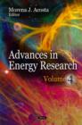Image for Advances in energy researchVolume 4