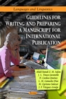 Image for Guidelines for Writing &amp; Preparing a Manuscript for International Publication