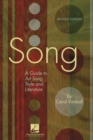 Image for Song: A Guide to Art Song Style and Literature