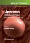 Image for Liposomes : Methods and Protocols, Volume 2: Biological Membrane Models