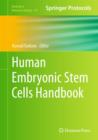 Image for Human Embryonic Stem Cells Handbook