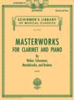 Image for Masterworks for Clarinet and Piano (Accompaniment)