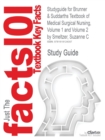 Image for Studyguide for Brunner &amp; Suddarths Textbook of Medical Surgical Nursing, Volume 1 and Volume 2 by Smeltzer, Suzanne C, ISBN 9781582559940