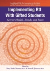 Image for Implementing Rti With Gifted Students: Service Models, Trends, and Issues