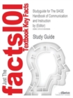 Image for Studyguide for the Sage Handbook of Communication and Instruction by (Editor), ISBN 9781412970877