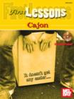 Image for First Lessons Cajons