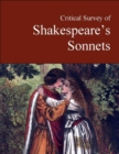 Image for Critical Survey of Shakespeare&#39;s Sonnets