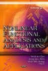 Image for Nonlinear functional analysis &amp; applicationsVolume 2