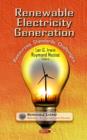 Image for Renewable electricity generation  : resources, standards, challenges