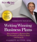 Image for Rich Dad&#39;s Advisors: Writing Winning Business Plans