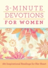 Image for 3-Minute Devotions for Women