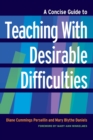 Image for A concise guide to teaching with desirable difficulties
