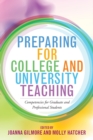 Image for Preparing for College and University Teaching
