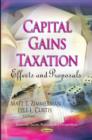 Image for Capital gains taxation  : effects and proposals
