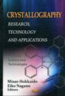 Image for Crystallography  : research, technology and applications