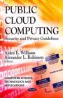 Image for Public cloud computing  : security and privacy guidelines