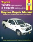 Image for Toyota Tundra &amp; Sequoia automotive repair manual