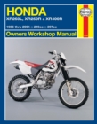 Image for Honda XR250L, XR250R &amp; XR400R owners workshop manual  : 1986 to 2004