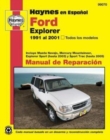 Image for Ford Explorer automative repair manual  : 1991-2001