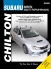Image for Subaru Impreza &amp; WRX automotive repair manual  : 2002-14