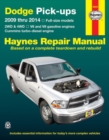 Image for Dodge pick-ups automotive repair manual  : 2009-2014
