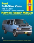 Image for Ford full size vans automotive repair manual  : 1992 to 2014