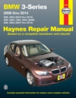 Image for BMW 3-Series automotive repair manual  : 2006-2014