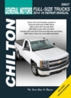 Image for Chevrolet Silverado automotive repair manual  : 2014-2016