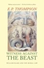 Image for Witness Against the Beast: William Blake and the Moral Law