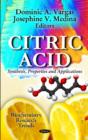 Image for Citric Acid : Synthesis, Properties &amp; Applications