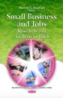 Image for Small Business &amp; Jobs : Research &amp; Analysis in Brief