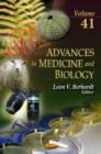 Image for Advances in Medicine &amp; Biology : Volume 42