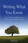 Image for Writing What You Know: How to Turn Personal Experiences Into Publishable Fiction, Nonfiction, and Poetry
