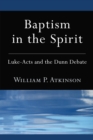 Image for Baptism in the Spirit: Luke-acts and the Dunn Debate