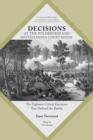 Image for Decisions at The Wilderness and Spotsylvania Court House : The Eighteen Critical Decisions That Defined the Battles