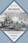 Image for Decisions of the Tullahoma Campaign : The Twenty-Two Critical Decisions That Defined the Operation
