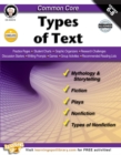 Image for Common Core: Types of Text