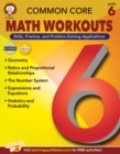 Image for Common Core Math Workouts, Grade 6
