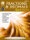 Image for Fractions &amp; Decimals Quick Starts, Grades 4 - 9