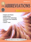 Image for Abbreviations Quick Starts Workbook, Grades 4 - 12