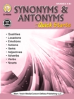 Image for Synonyms &amp; Antonyms Quick Starts Workbook, Grades 4 - 12