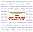 Image for Prairie Home Companion 40th Anniversary Collection