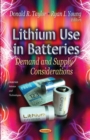 Image for Lithium Use in Batteries