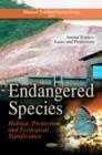 Image for Endangered species  : habitat, protection &amp; ecological significance