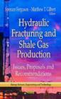 Image for Hydraulic fracturing &amp; shale gas production  : issues, proposals &amp; recommendations