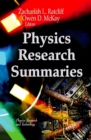 Image for Physics Research Summaries