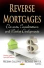 Image for Reverse mortgages  : elements, considerations &amp; market developments